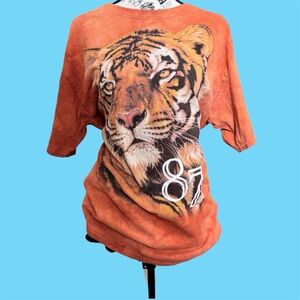 The Mountain Vibrant Orange Tee